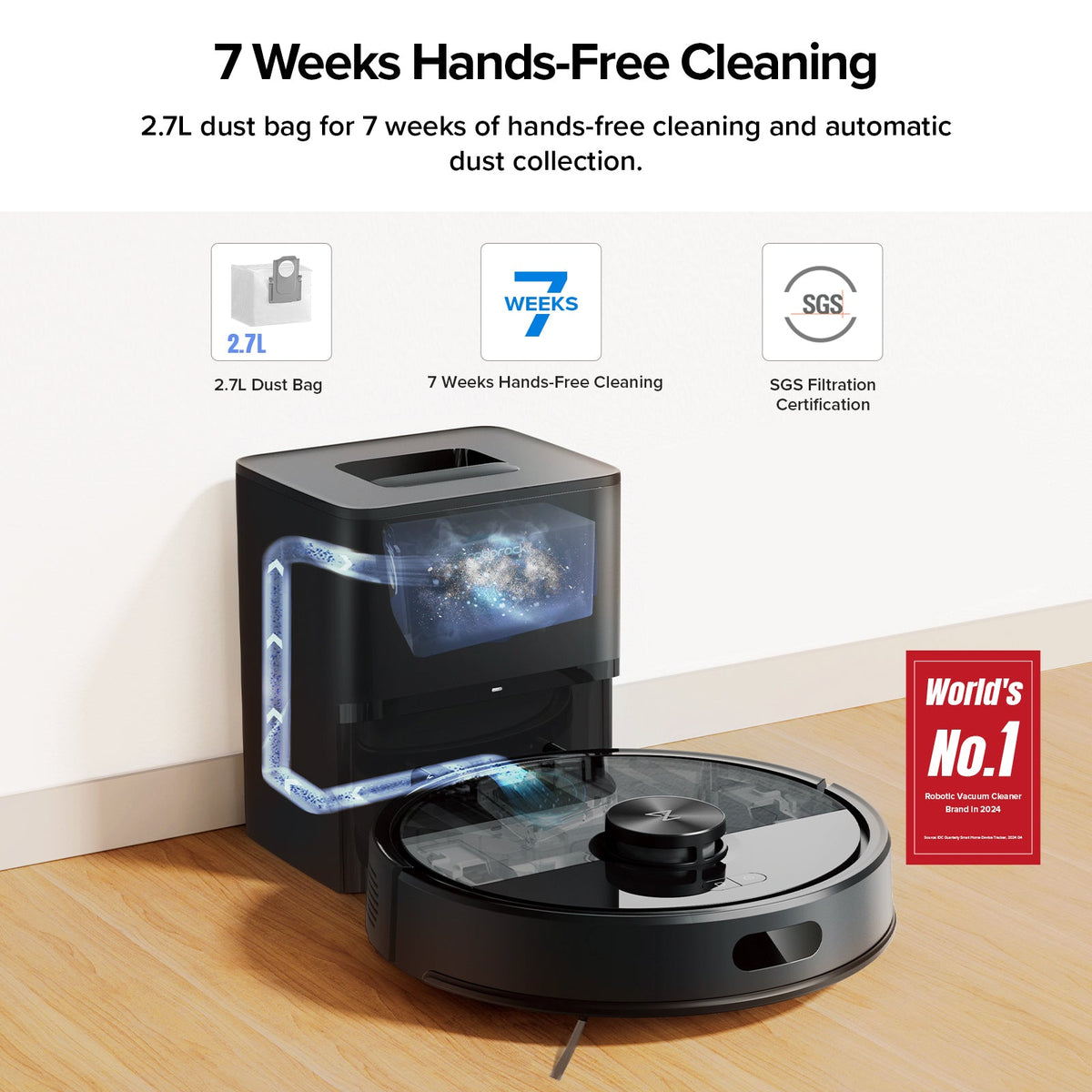 Roborock Q7 M5+ robot vacuum – image 2