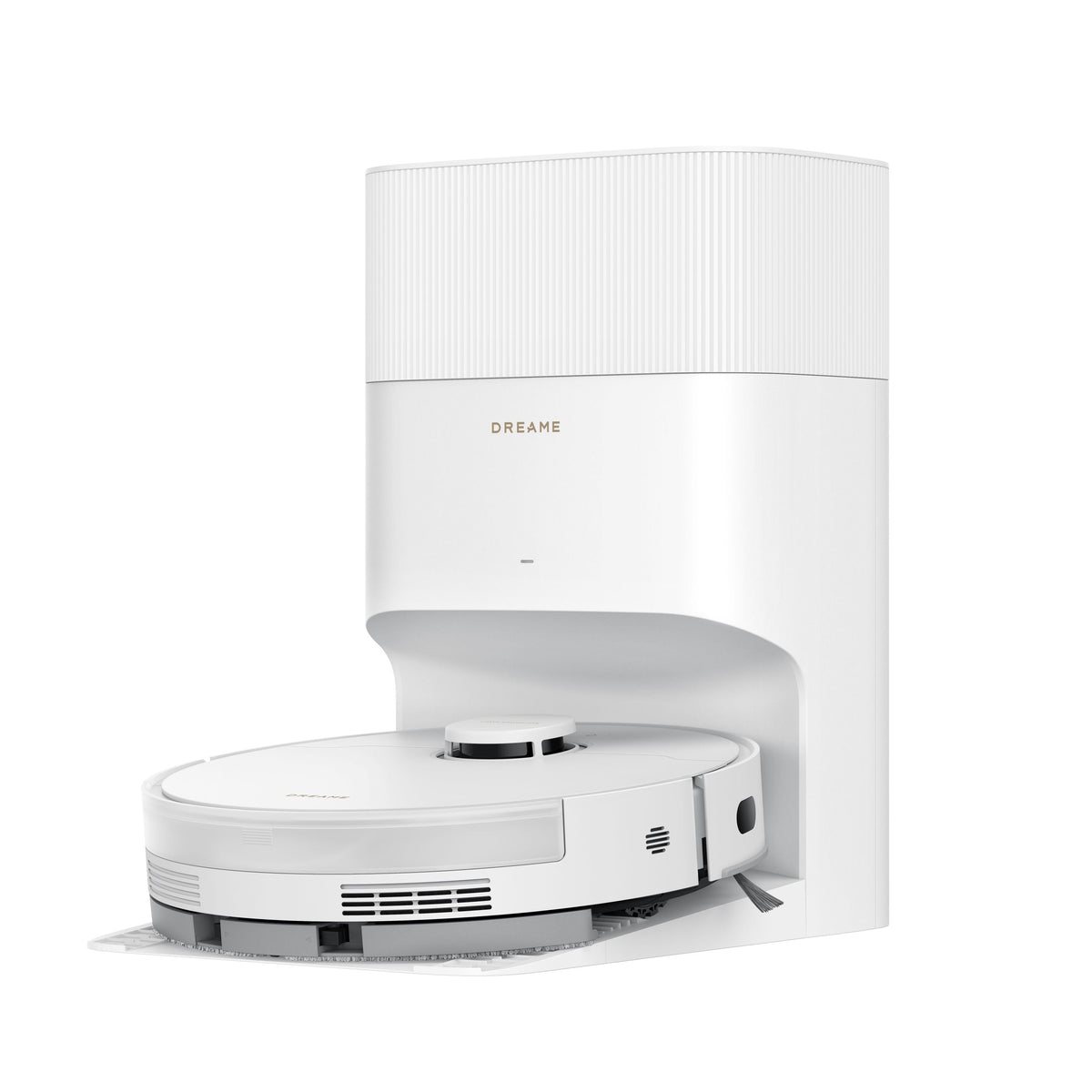 Dreame D20 Plus robot vacuum with auto-empty base station